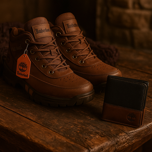 BOTAS TÁCTICAS PARA HOMBRE + REGALO DE BILLETERA DE CUERO