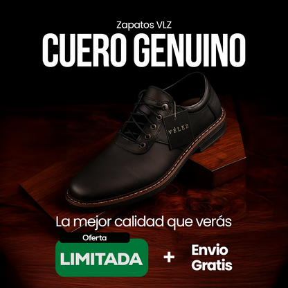 👞 ZAPATOS VLZ DE CUERO GENUINO PARA HOMBRE ✨